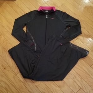 Like New 2pc Nike track suit